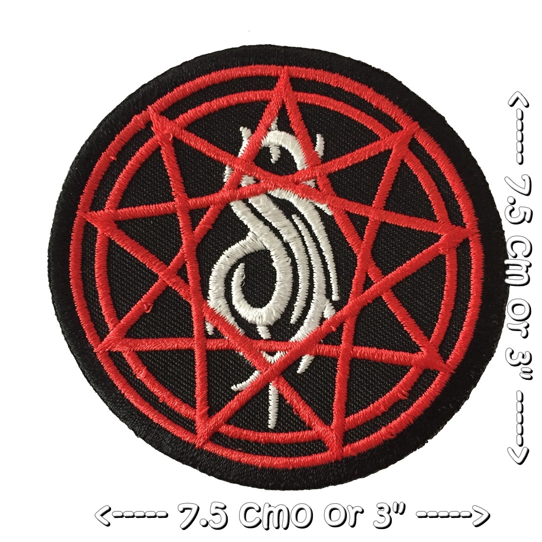 Slipknot วงดนตรี ร็อค เฮฟวี่เมทัล พังค์ ตัวรีดแบบปัก อาร์มปัก ตัวรีดติดเสื้อ ตัวรีด ติดกระเป๋า ติดหมวก ติดแจ๊คเก็ต Rock Iron on Embroidered Patch