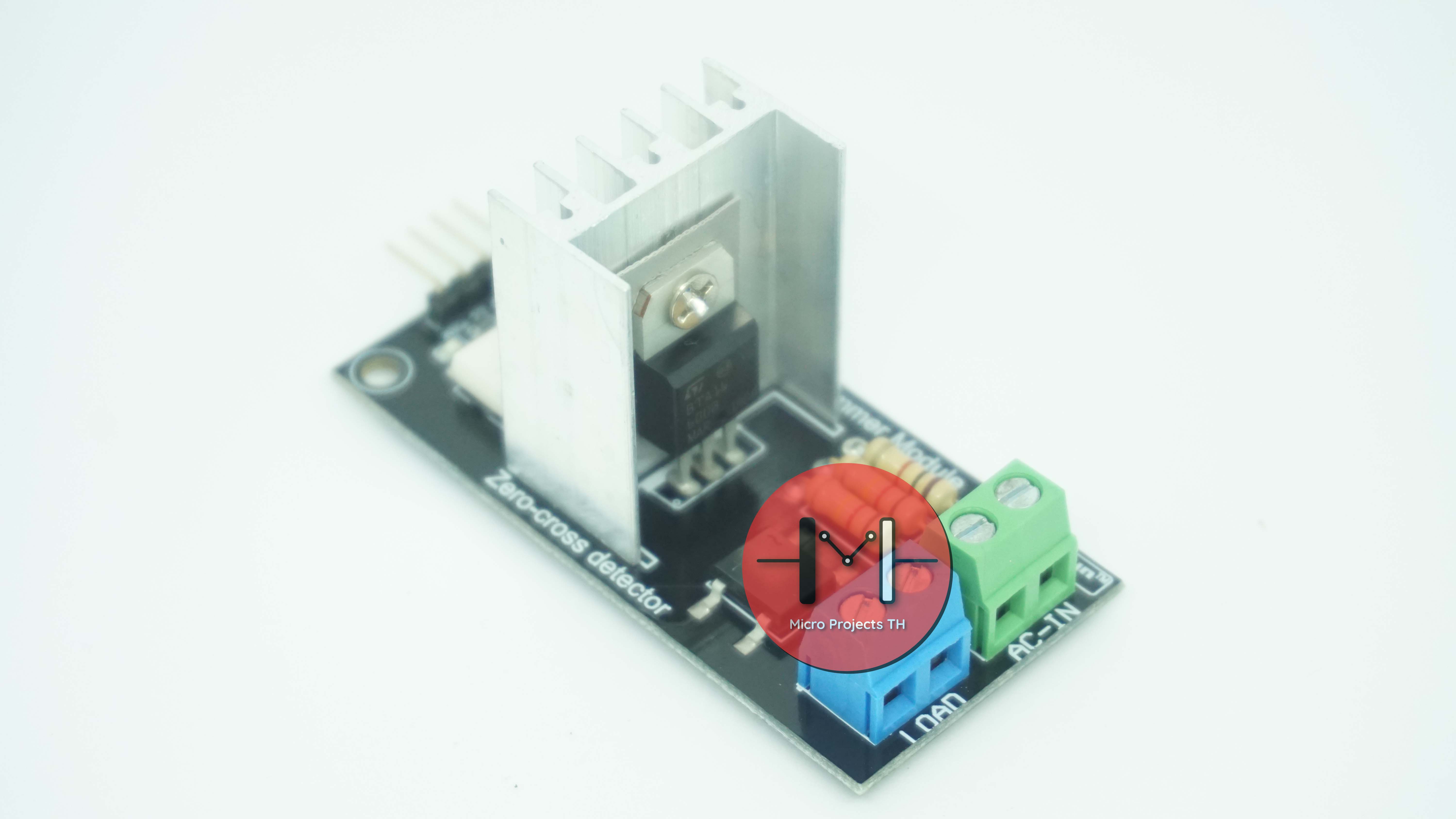 Dimmer Module 1 Channel โมดูลหรี่ไฟ Arduino 220VAC 10A