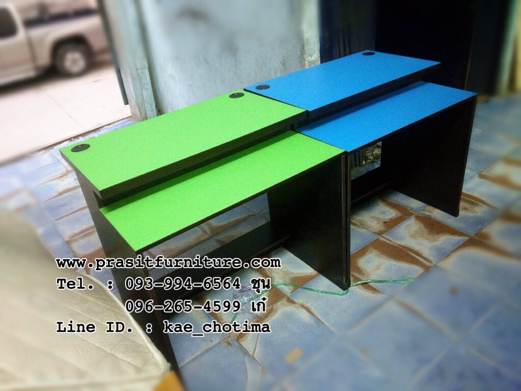 โต๊ะคอมพิวเตอร์ ขั้นบันได ขนาด 80 ซม.