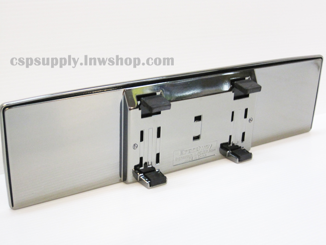 กระจกมองหลังตัดแสง Broadway BW-544 (ขอบโลหะชุบโครเมี่ยมดำ) (ญี่ปุ่น) *หมด*