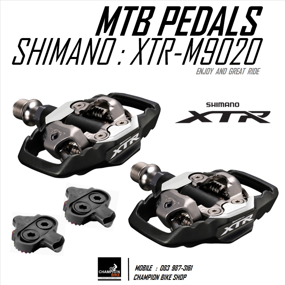 บันไดXTR SHIMANO : XTR PD-M9020 MTB SPD PEDALS