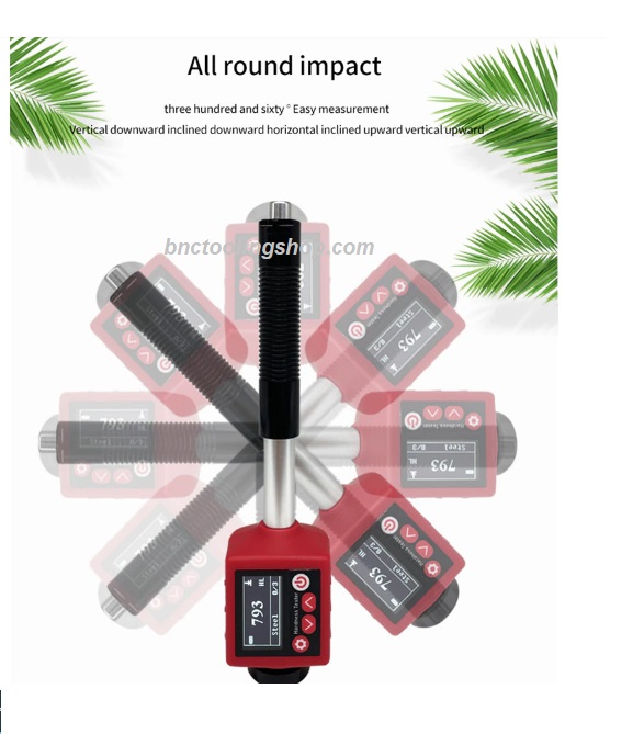 SOONDA LH110 Pen-type Portable Leeb Hardness tester ,Digital Metal hardness tester for Stainless Steel Range Hrc Hrb Hb Hl Hv Hs Durometer