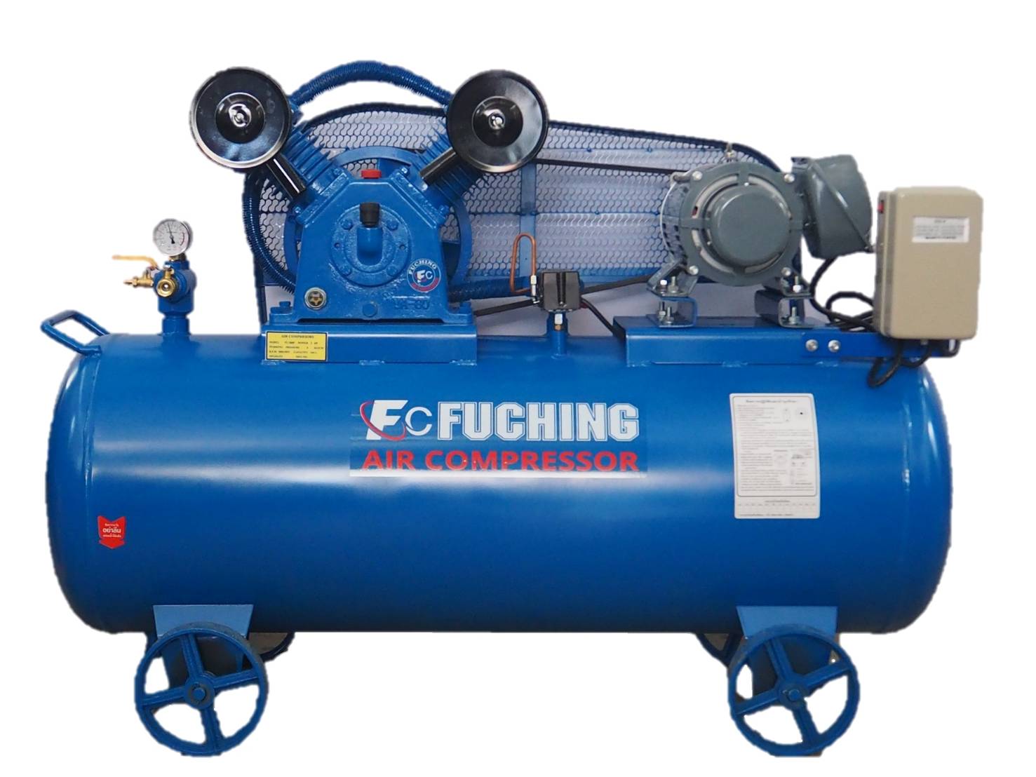 ปั๊มลลระบบลูกสูบ 3แรง 2สูบ FC-F2080P 260ลิตร