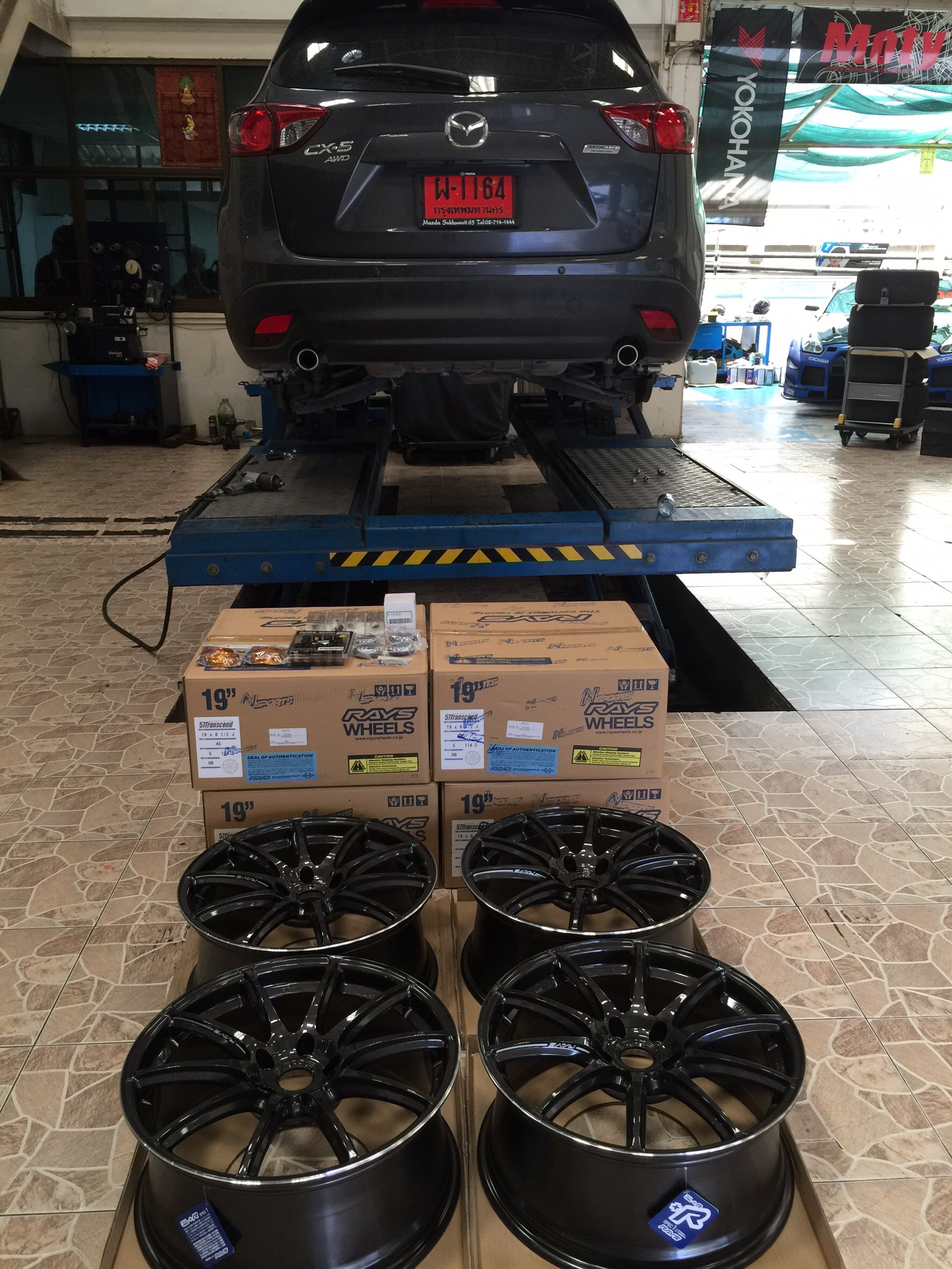 Mazda CX5 +57Transcend 19x8.5+45 5-114.3