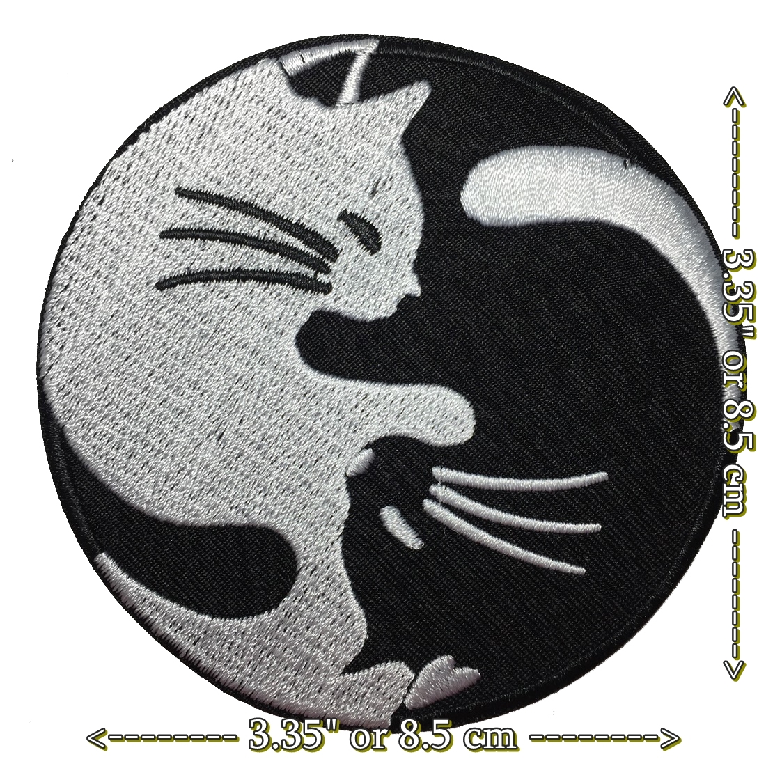 แมว การ์ตูน ตัวรีดติดเสื้อ อาร์มรีด อาร์มปัก ตกแต่งเสื้อผ้า หมวก กระเป๋า แจ๊คเก็ตยีนส์ Cute Creature Embroidered Iron on Patch