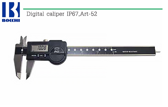 BOCCHI,Digital caliper IP67,Art-52