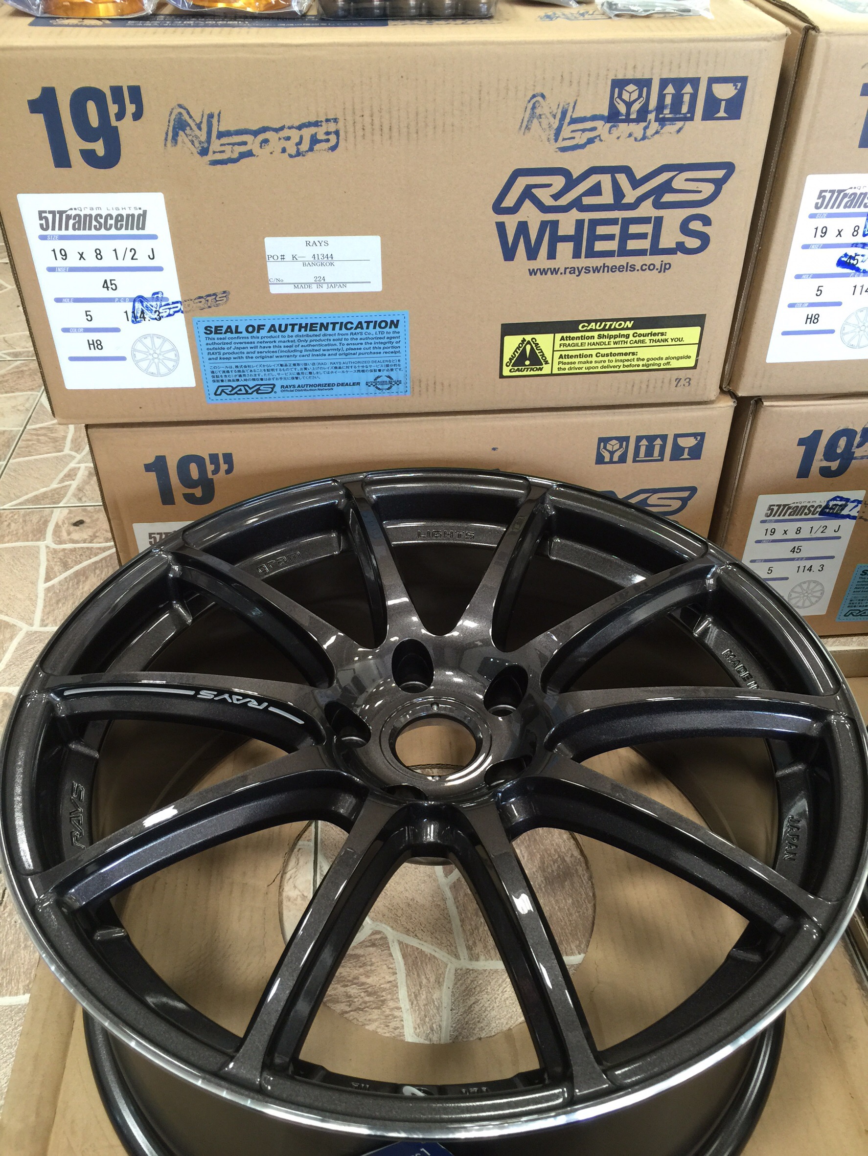 Mazda CX5 +57Transcend 19x8.5+45 5-114.3