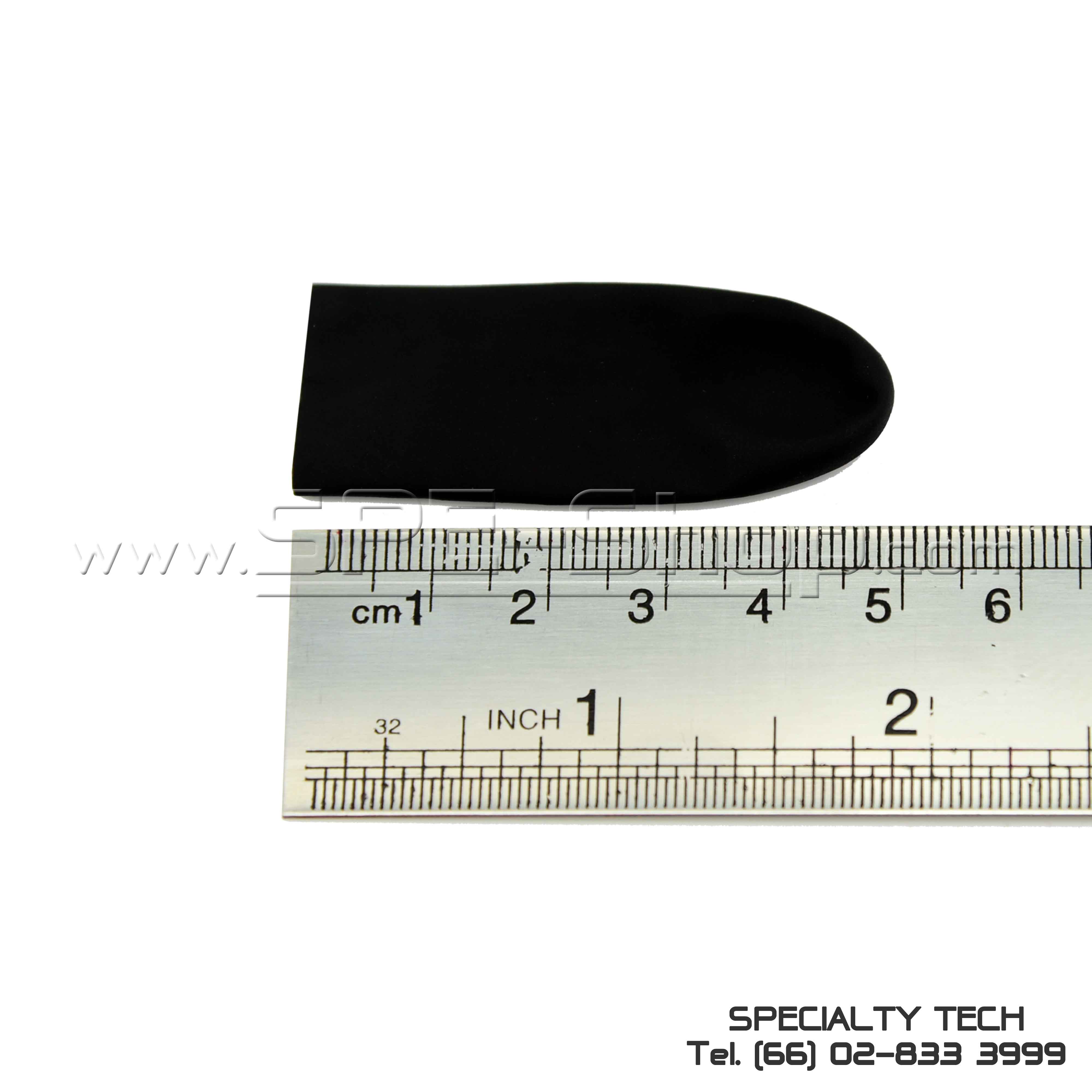 Conduct Black L-50 Rough Cut Finger Cots