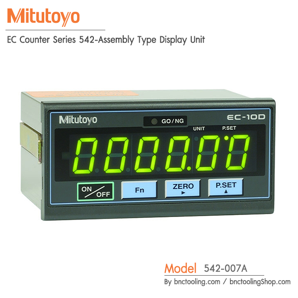 Mitutoyo,EC Counter Series 542-Assembly Type Display Unit,542-007A