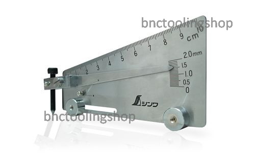 เกจวัดแนวเชื่อม - Undercut Gauge,SHINWA,58695