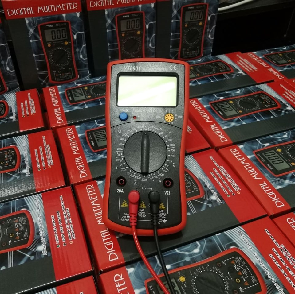 YT8901 ดิจิตอลมัลติมิเตอร์ รุ่นฮิต พิมพ์นิยม