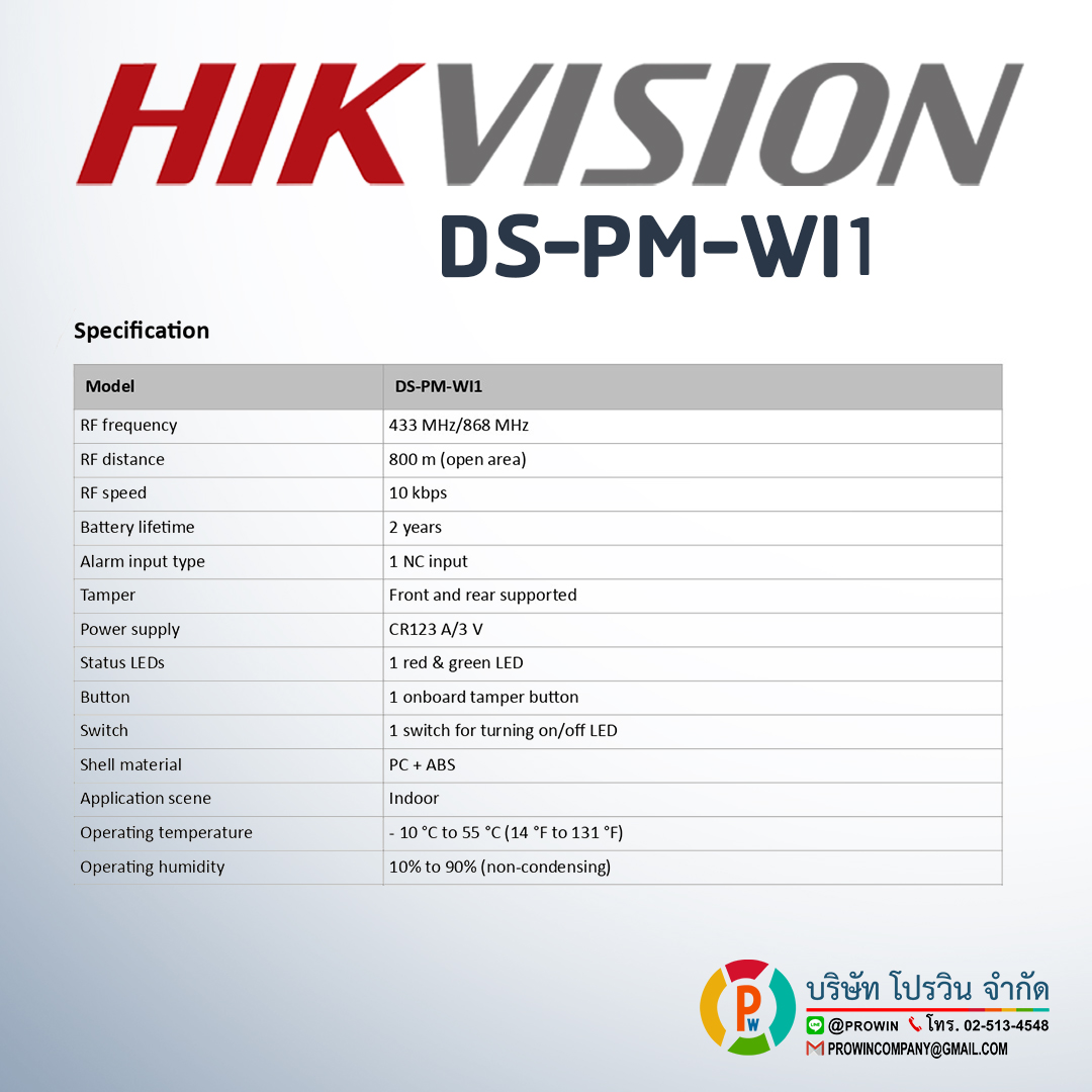HIKVISION DS-PM-WI1