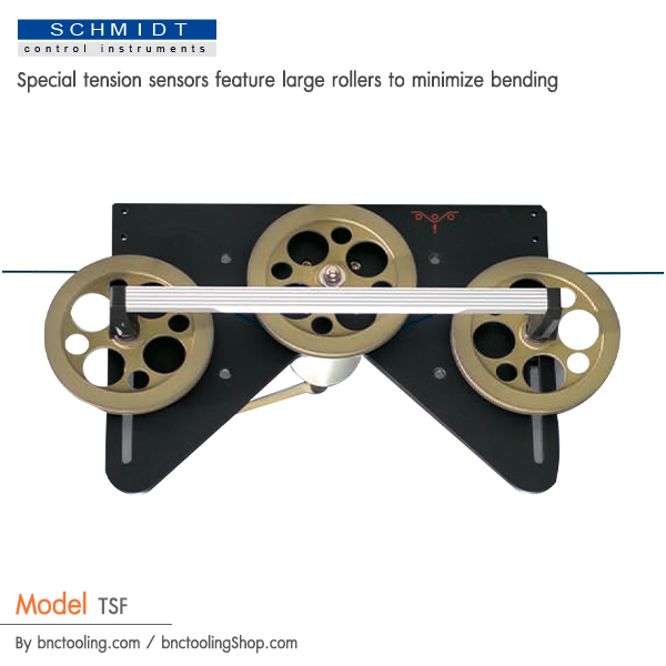SCHMIDT,Special tension sensors feature large rollers ,TSF