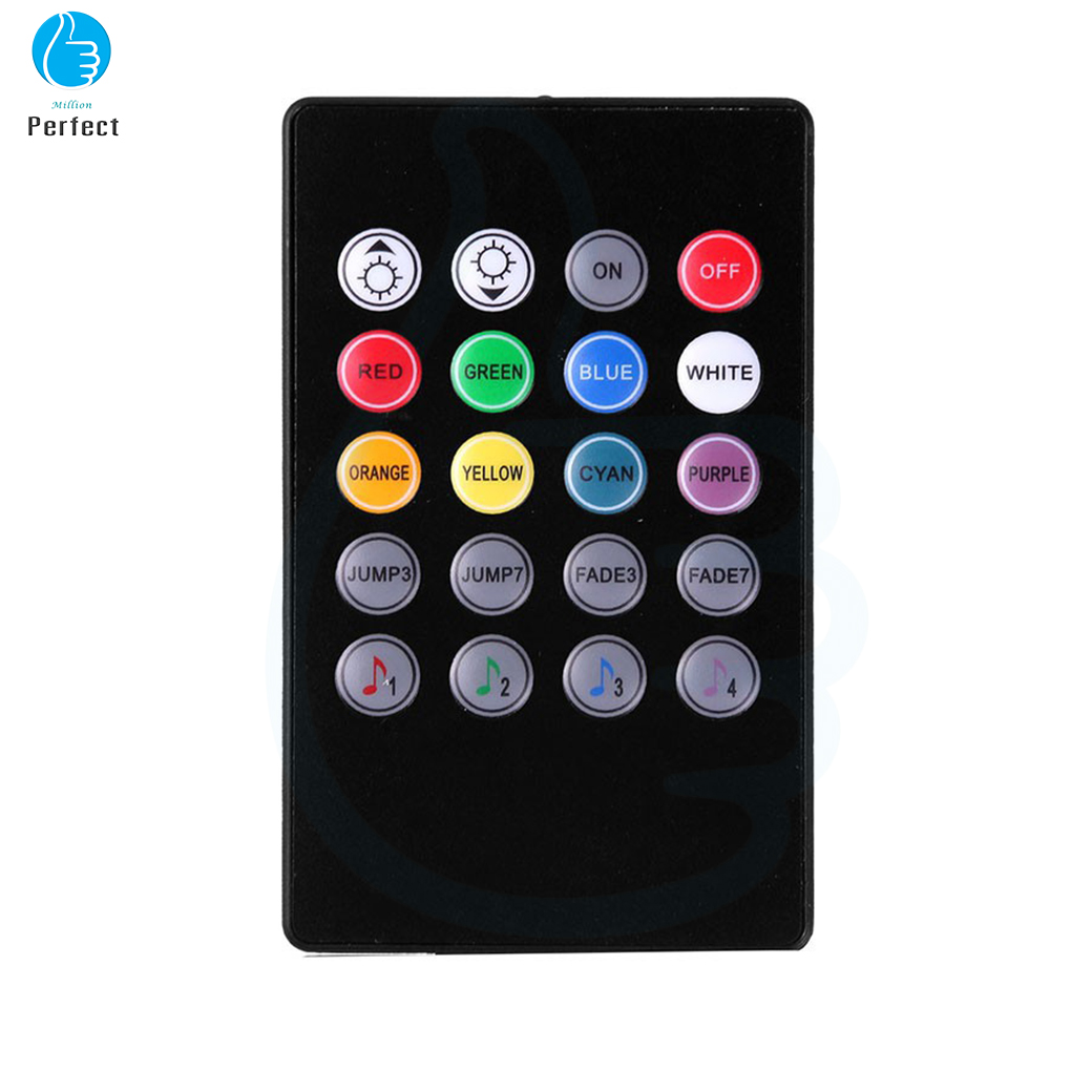 ไฟตกแต่งภายในรถยนต์ หลอดไฟ LED สร้างบรรยากาศภายในรถยนต์ พร้อมรีโมทคอนโทรลไร้สาย By Millionperfect รุ่น LED 48