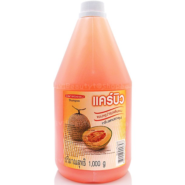 Carebeau Shampoo กลิ่นแคนตาลูป 1000 ml. แคร์บิว แชมพูผมแกลลอน กลิ่นแคนตาลูป 1000 มล.