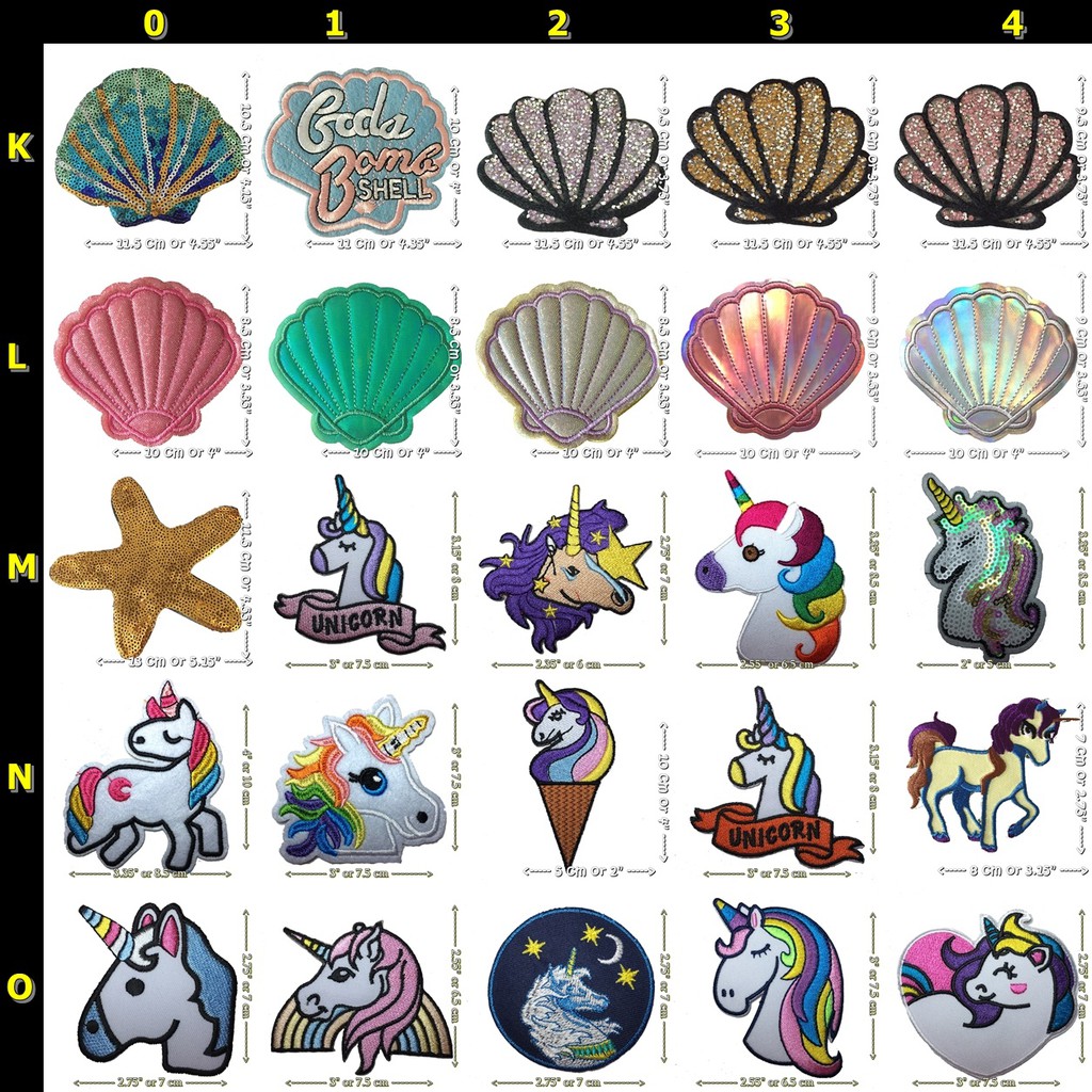 ตัวรีดติดเสื้อ ลายสัตว์ การ์ตูนน่ารัก อาร์มปัก Iron on Patch (บอกลายที่ต้องการทางแชท)