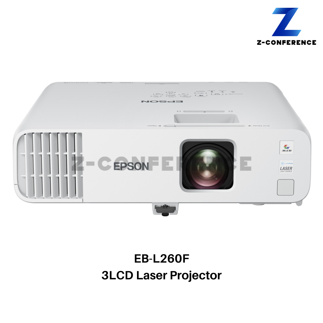 Projector Epson EB-L260F 3LCD Full HD (4,600 Lumens) Laser Projector with Built-in Wireless projector , โปรเจคเตอร์ , เครื่องฉายโปรเจคเตอร์ , โปรเจคเตอร์ดูหนัง , เครื่องโปรเจคเตอร์