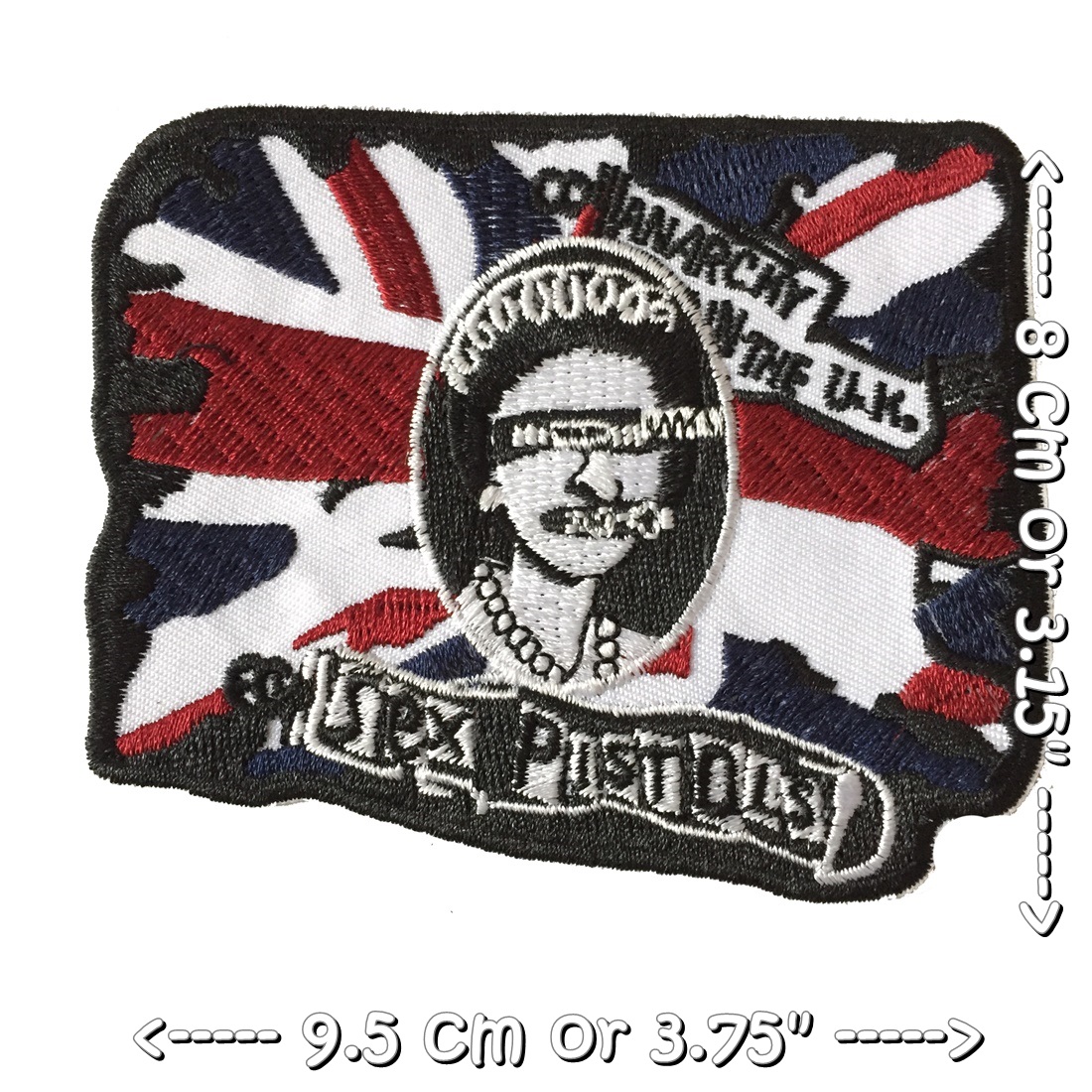 Uk Queen Sexpistols วงดนตรี ร็อค เฮฟวี่เมทัล พังค์ ตัวรีดแบบปัก อาร์มปัก ตัวรีดติดเสื้อ ตัวรีด ติดกระเป๋า ติดหมวก ติดแจ๊คเก็ต Rock Iron on Embroidered Patch