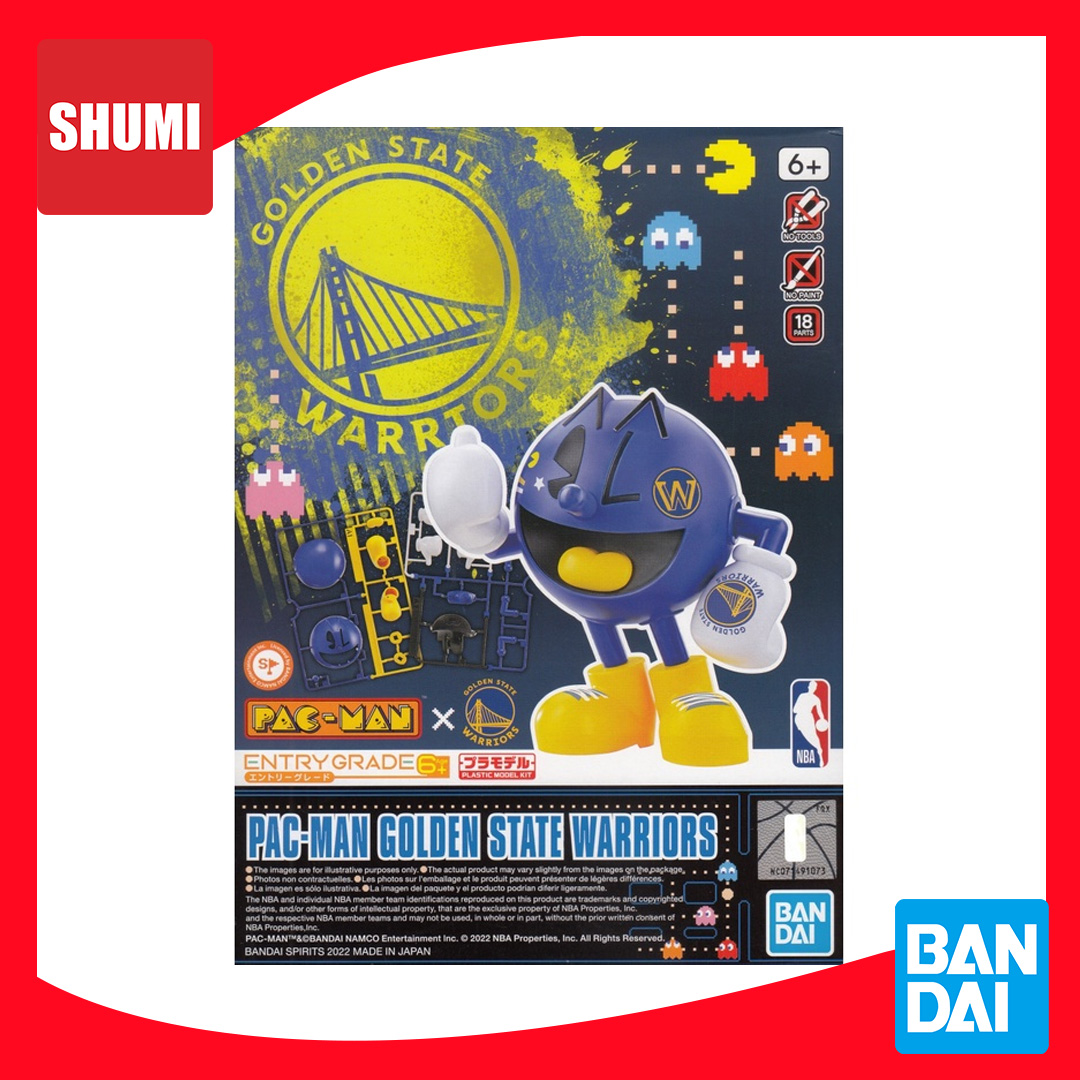 Bandai ENTRY GRADE PAC-MAN GOLDEN STATE WARRIORS 4573102632173 A4