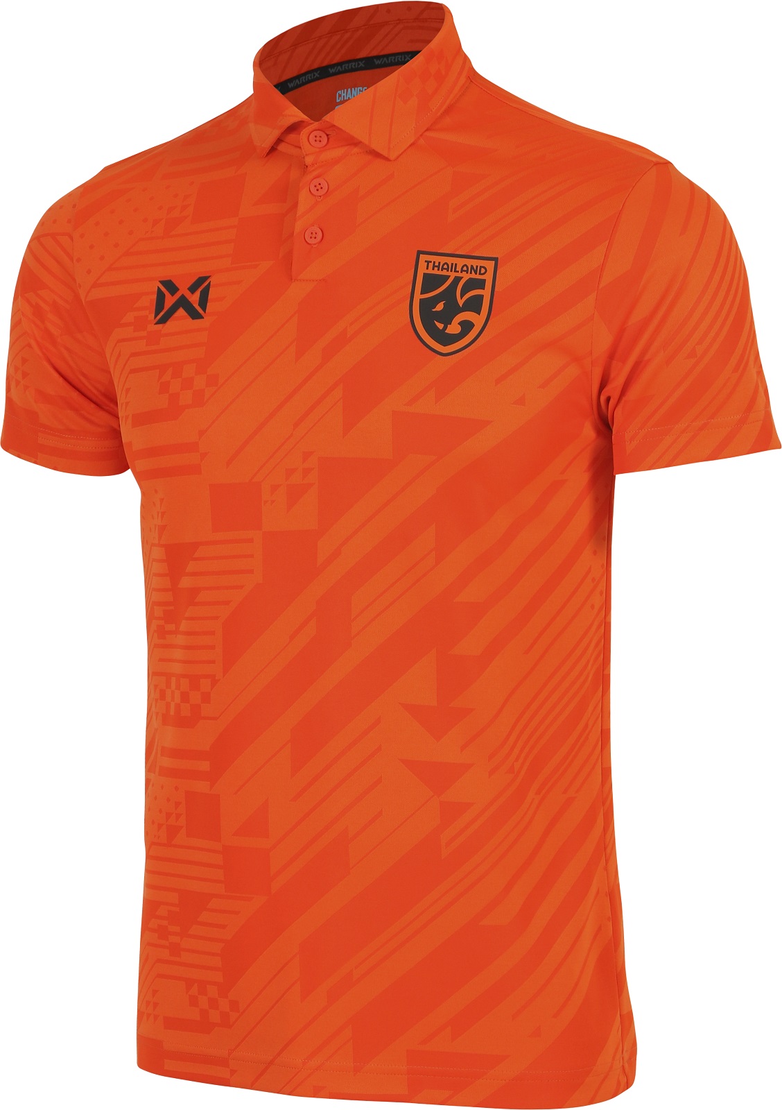 เสื้อเชียร์คอโปโล 2023-2024 เสื้อฟุตบอลทีมชาติไทย Thailand National Team Kit (Cheer Polo Version) WA-233FBATH30