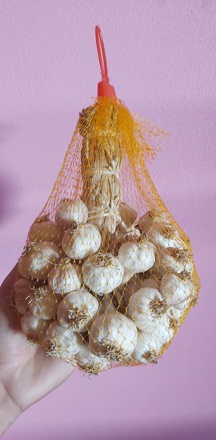 กระเทียมอินทรีย์ น้ำหนัก 1,000 กรัม พร้อมส่งจ้า