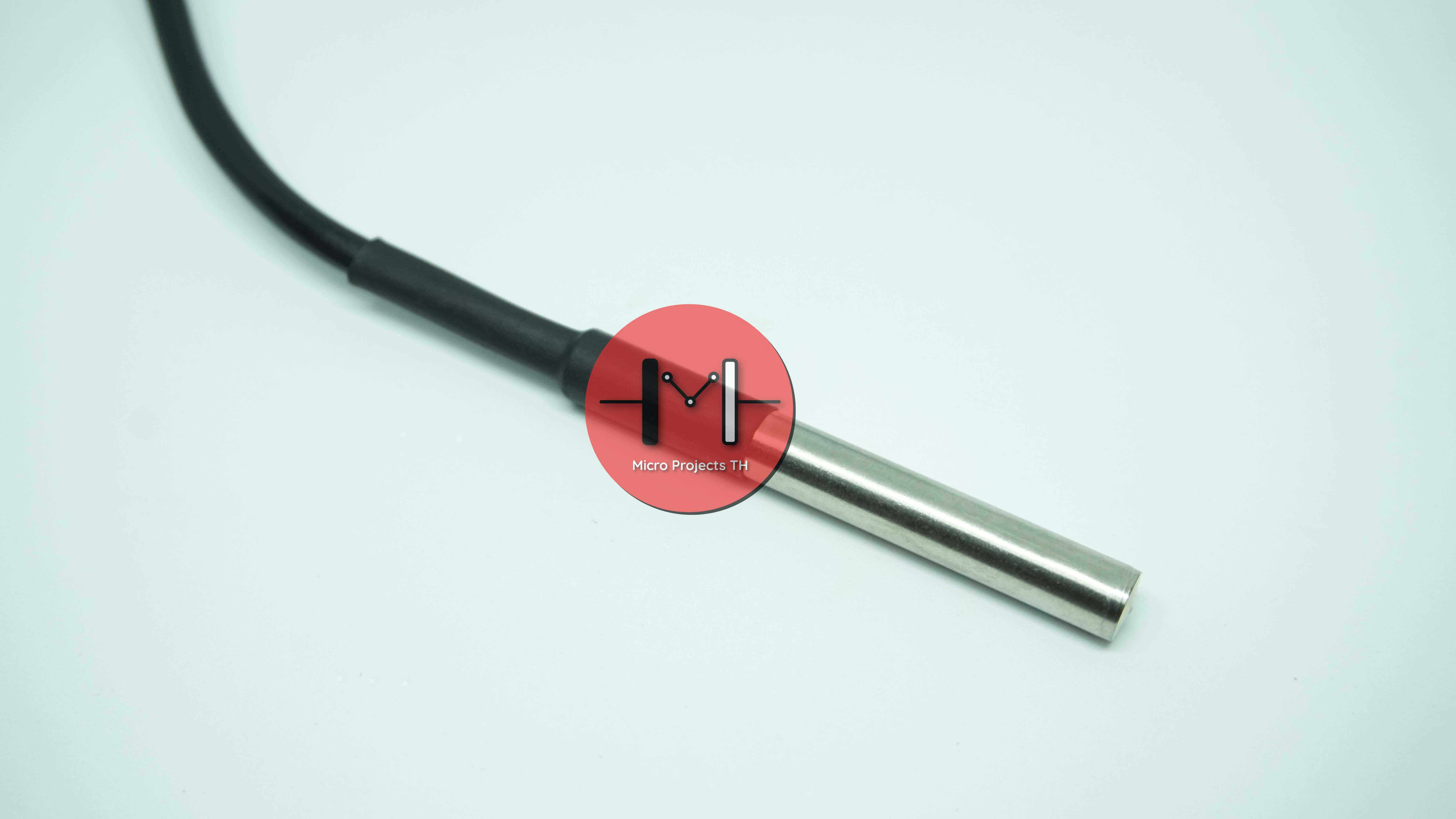 1 Wire DS18B20 Digital Temperature Sensor Probe Waterproof (1 เมตร)
