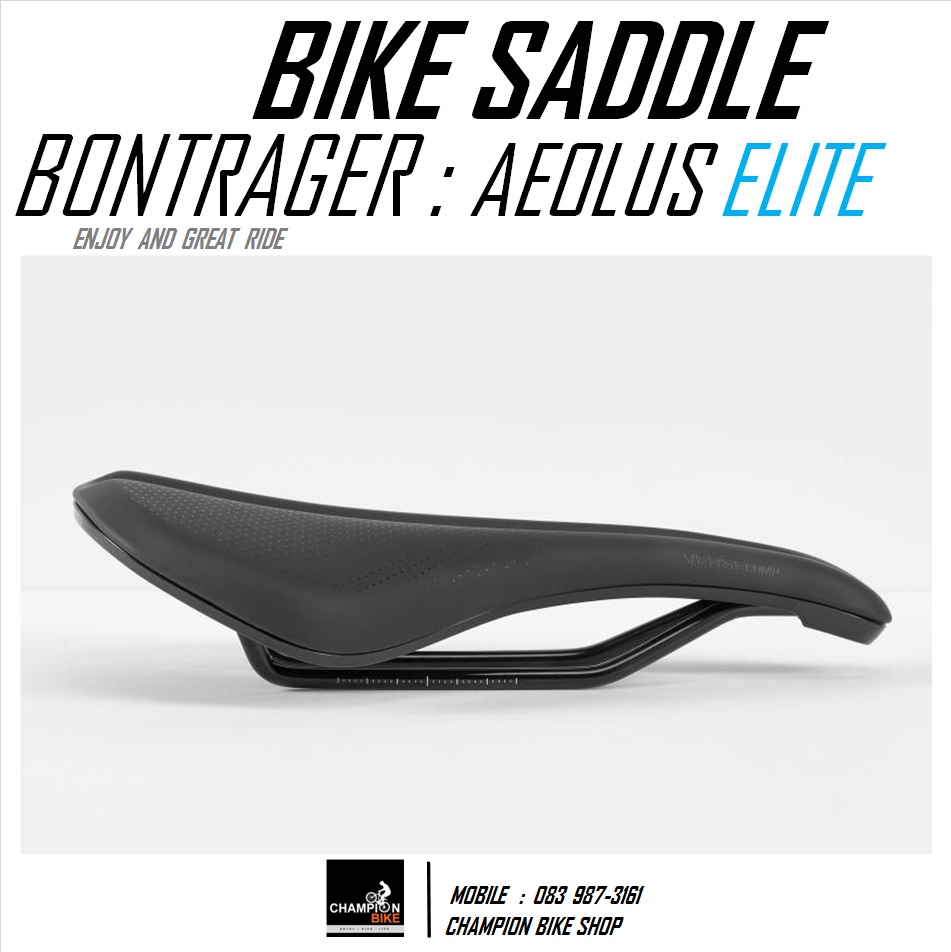 เบาะจักรยาน BONTRAGER : AEOLUS ELITE BIKE SADDLE สีดำ