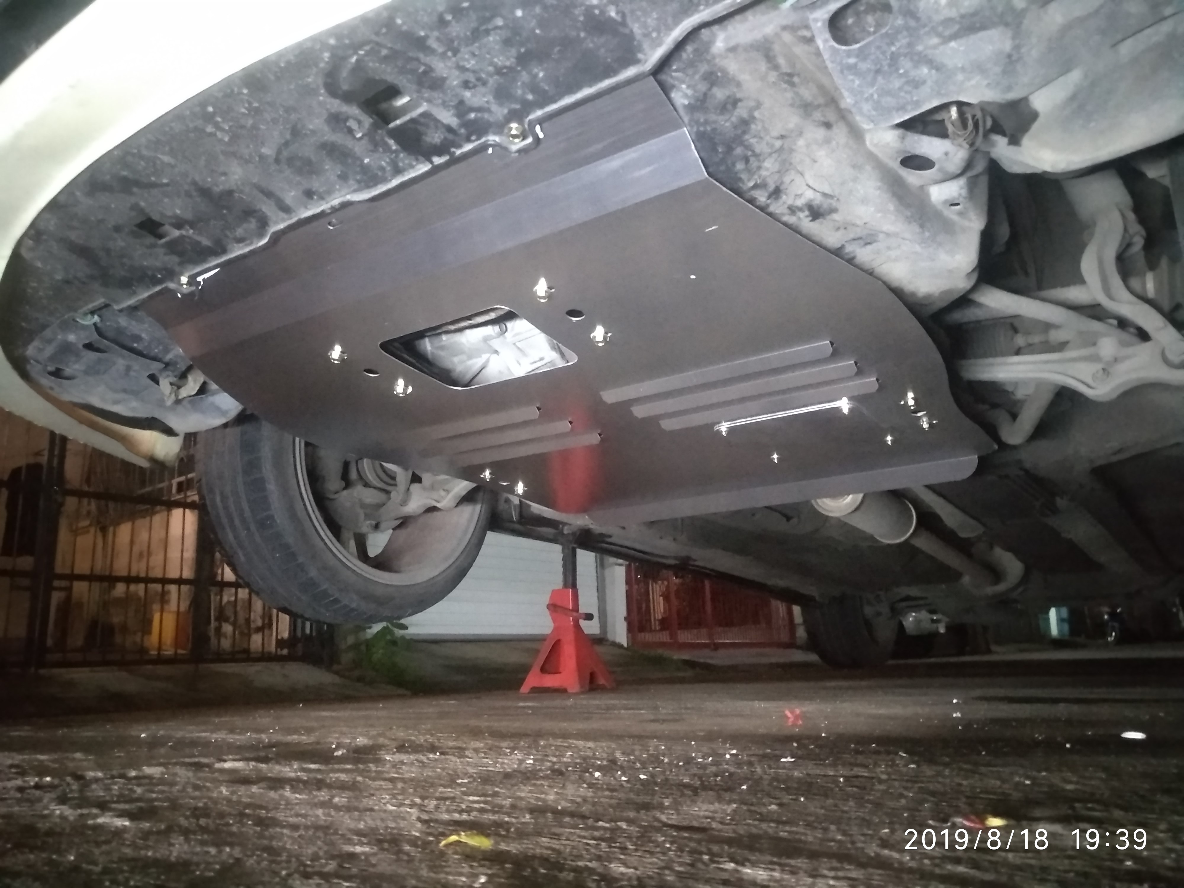 แผ่นปิดใต้ห้องเครื่องอลูมิเนียม Honda Accord G6 Raceplate_Undertray