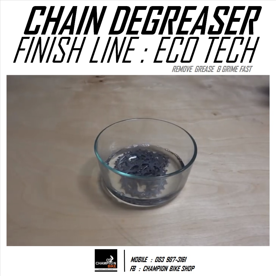 น้ำยาล้างชุดเกียร์จักรยาน FINISH LINE : ECO TECH BIKE CHAIN DEGREASER 12 ออนซ์