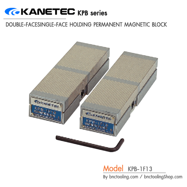 KANETEC,DOUBLE-FACESINGLE-FACE HOLDING PERMANENT MAGNETIC BLOCK,KPB-1F13
