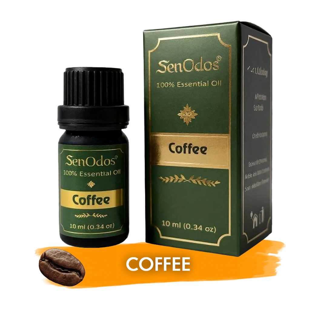 SenOdos น้ำมันหอมระเหยแท้ กลิ่นกาแฟ Coffee Essential Oil 10ml