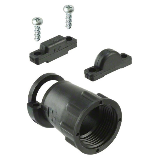 TE Connectivity Circular Connector Clamp, Straight, 13, 11.51 mm, Thermoplastic, CPC Series