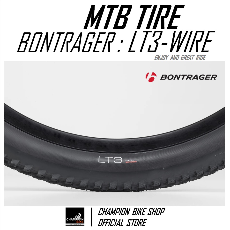 ยางเสือภูเขา26 BONTRAGER : LT3 26x2.0 XC TRAIL MTB TIRE ขอบลวด