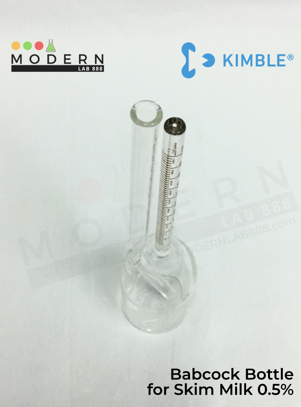 Babcock Bottle for Skim Milk