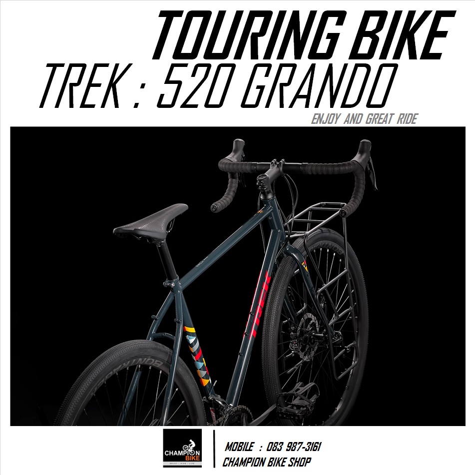 จักรยานทัวร์ริ่งกราเวล TREK 520 GRANDO ADVENTURE & GRAVEL TOURING BIKE - 2022