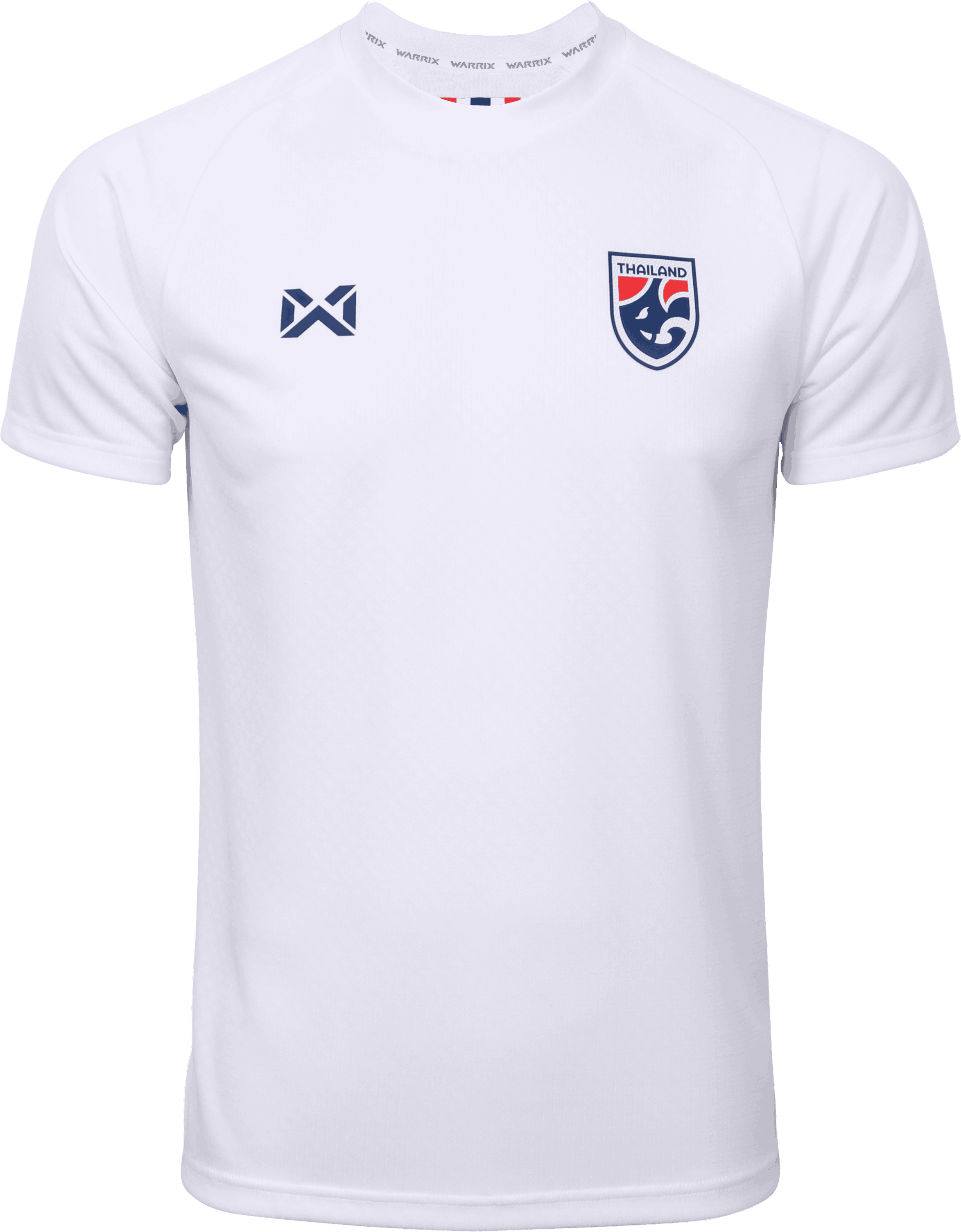 WARRIX ใหม่ล่าสุด!! เสื้อฟุตบอลทีมชาติไทย 2025-26 คอกลม (Cheer Version) Thailand National Jersey WA-253FBATH53