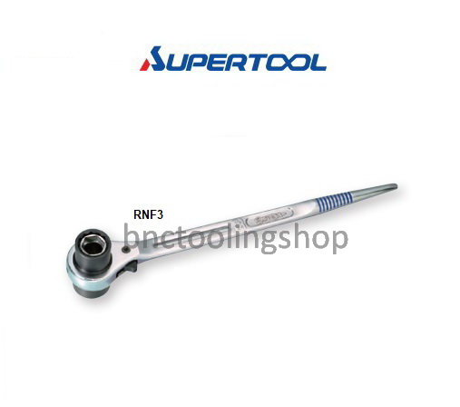 ประแจบ๊อกฟรี2หัว 4ขนาด ขนาด 17x19/21x24 มิล,4 Size Ratchet Wrench Size 17x19/21x24mm,Supertool,RNF3
