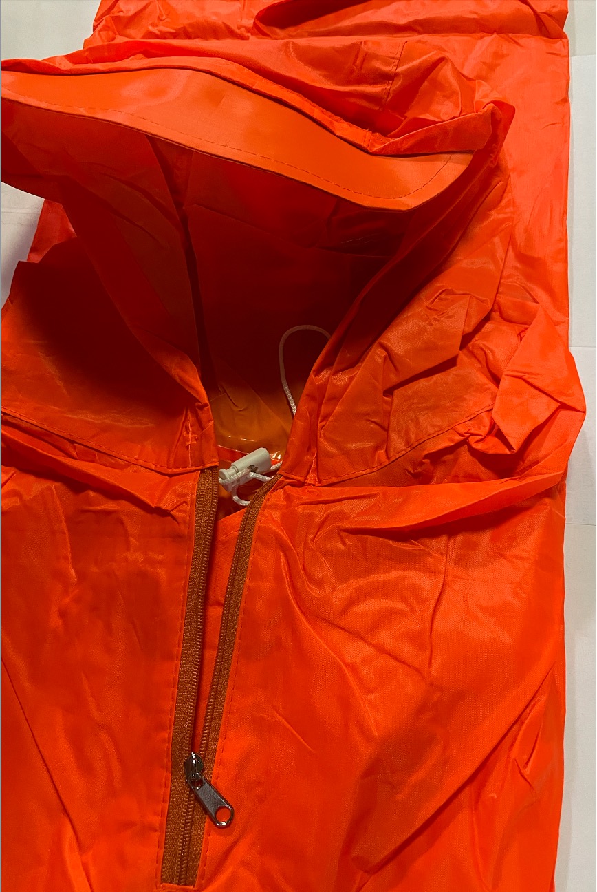 เสื้อกันฝน ค้างคาว แบบคลุม ผ้าหนา (สีพื้นต่างๆ)