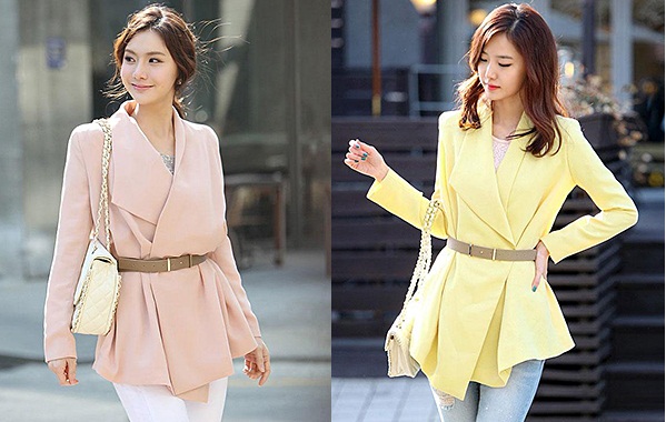 เสื้อคลุมผ้าไหมสีชมพู ส่งฟรี ems