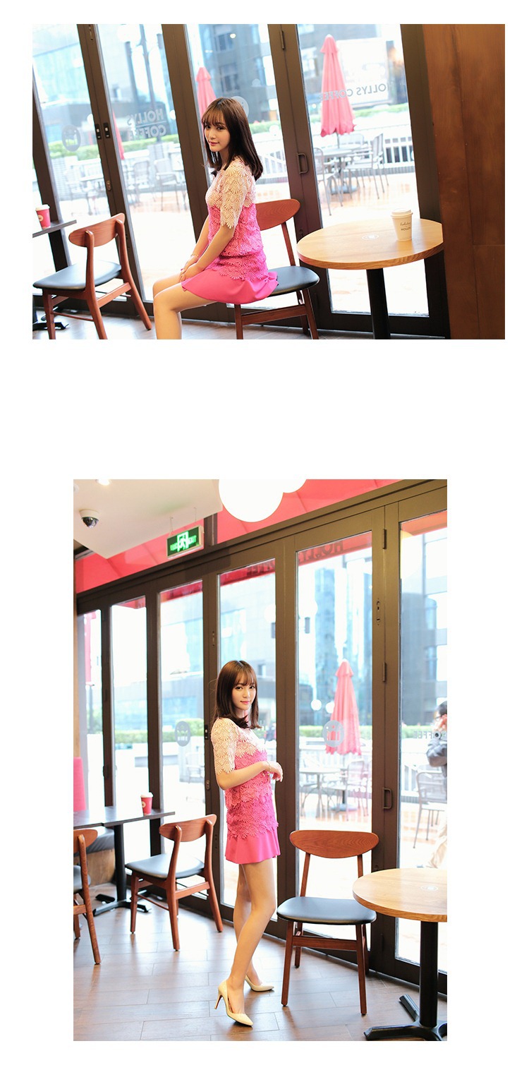 เสื้อผ้าถักโ่ครเชต์ไล่สี มี 2 สีค่ะ ส่งฟรี ems