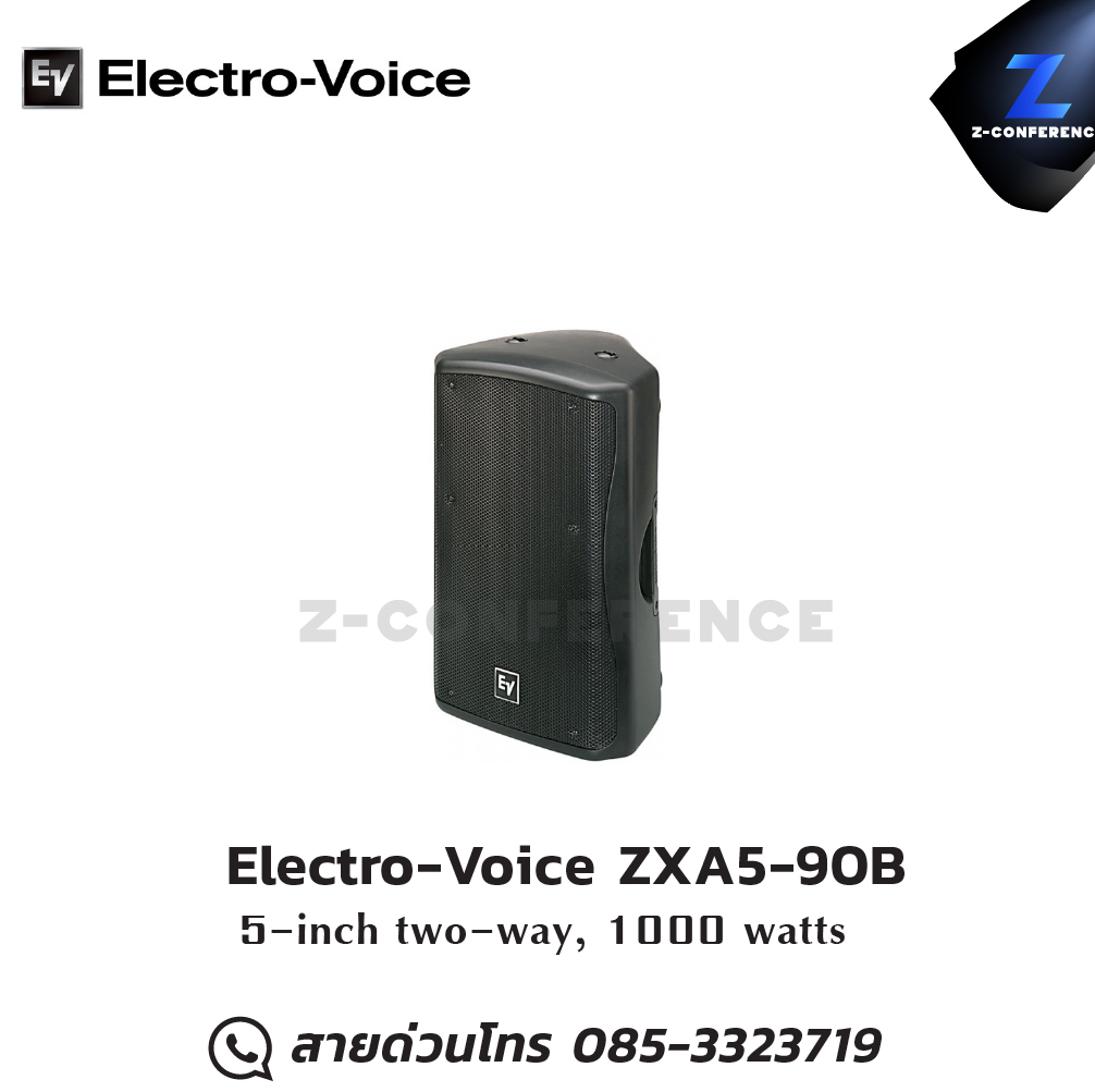 Electro-Voice ZXA5-90B 15-inch two-way, 1000 watts LF, 250 watts ลำโพง , ตู้ลำโพง , speaker