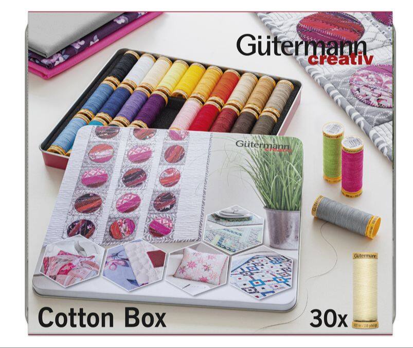 Gütermann Cotton Box ชุดเซ็ทด้าย Patchwork No.50 Made in Germany 799780