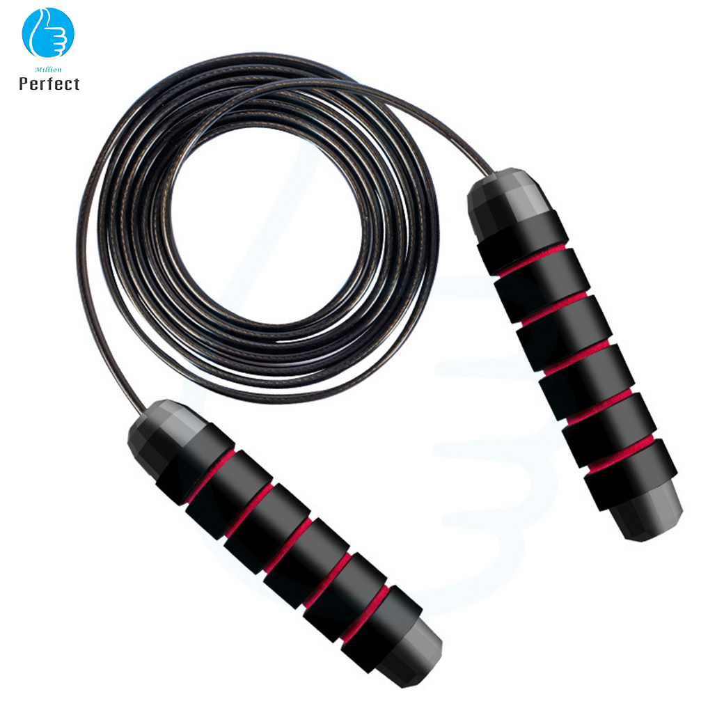 เชือกกระโดด เชือกกระโดดสายลวดเหล็ก เชือกกระโดดสายยืดหยุ่น ทนทาน ปรับความยาวเชือกได้ ใช้ได้ทั้งมืออาชีพและมือสมัครเล่น รุ่น TS-36