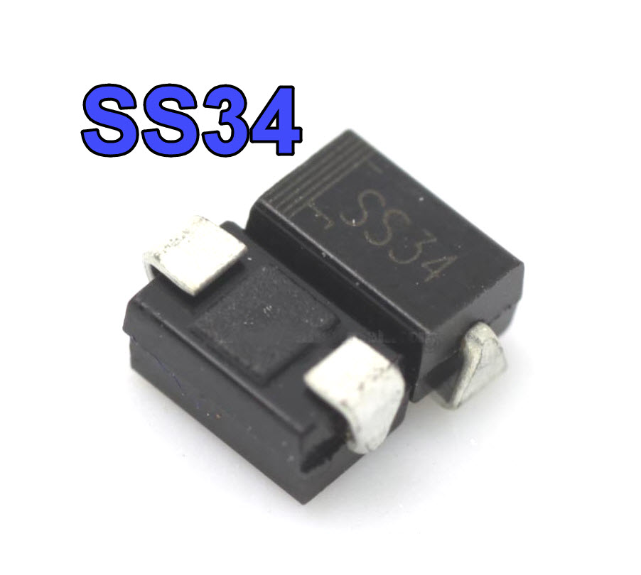 SS34 1N5822 DO-214 SMD Schottky Barrier Diode