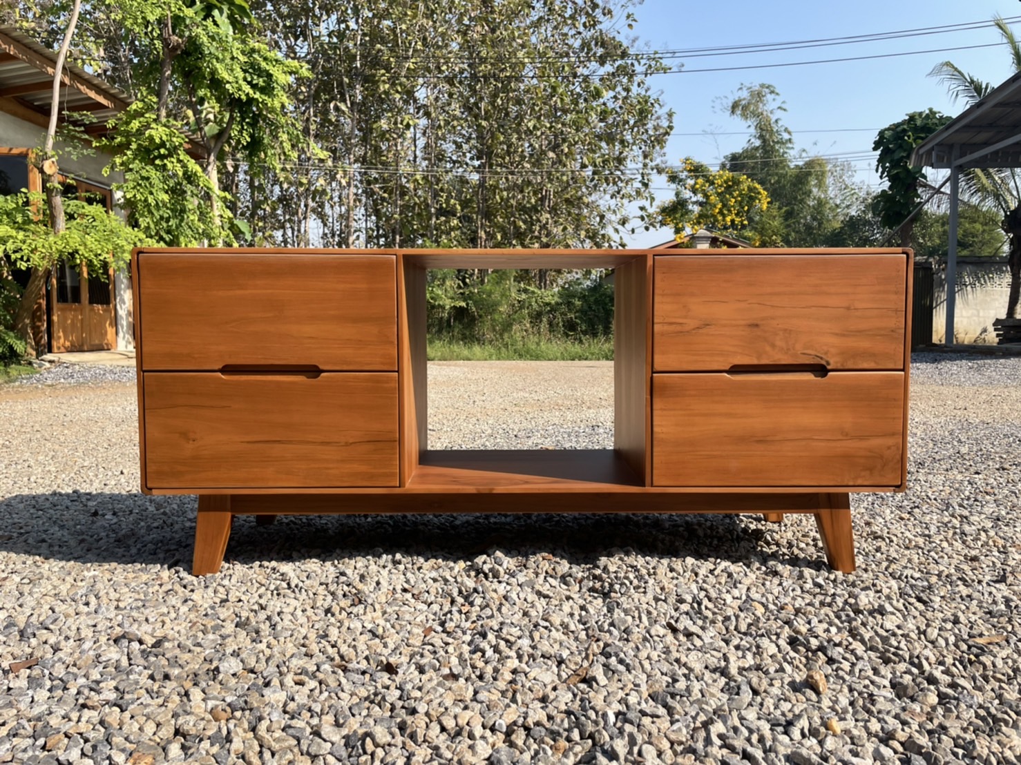 ชั้นวางทีวี 4 ลิ้นชัก