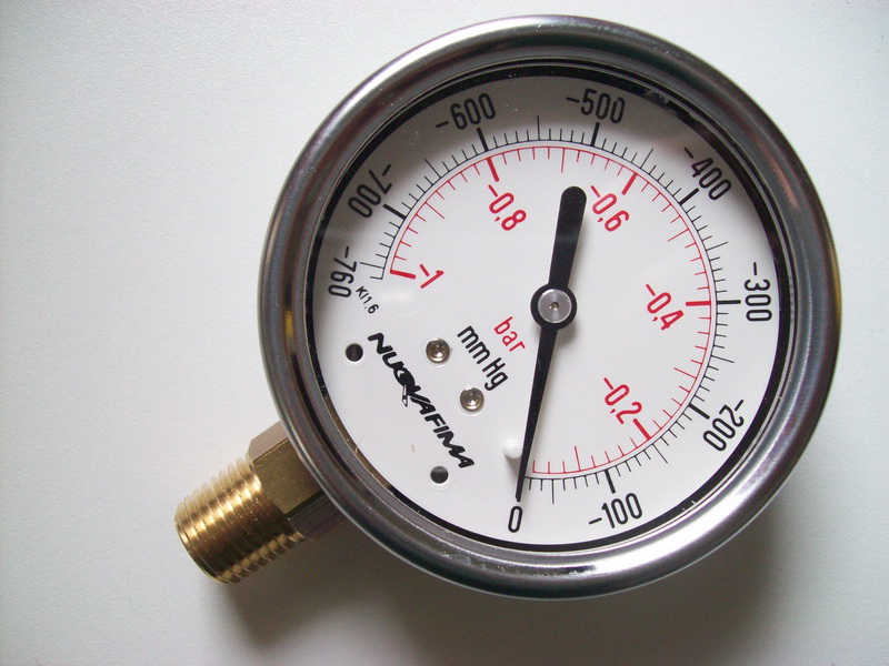 Nuova fima,Pressure Gauge ITALY หน้าปัด 2.5 Bottom Type,PG2-5BT