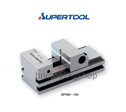 ปากกาจับชิ้นงานแบบความเที่ยงตรงสูง กำลังหนีบ 12กิโลนิวตัน ความยาว 285มิล,Precision Vice 12 kN Size 285mm,Supertool,SPV150