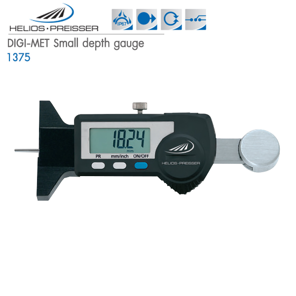 HELIOS-PREISSER,DIGI-MET Small depth gauge,1375