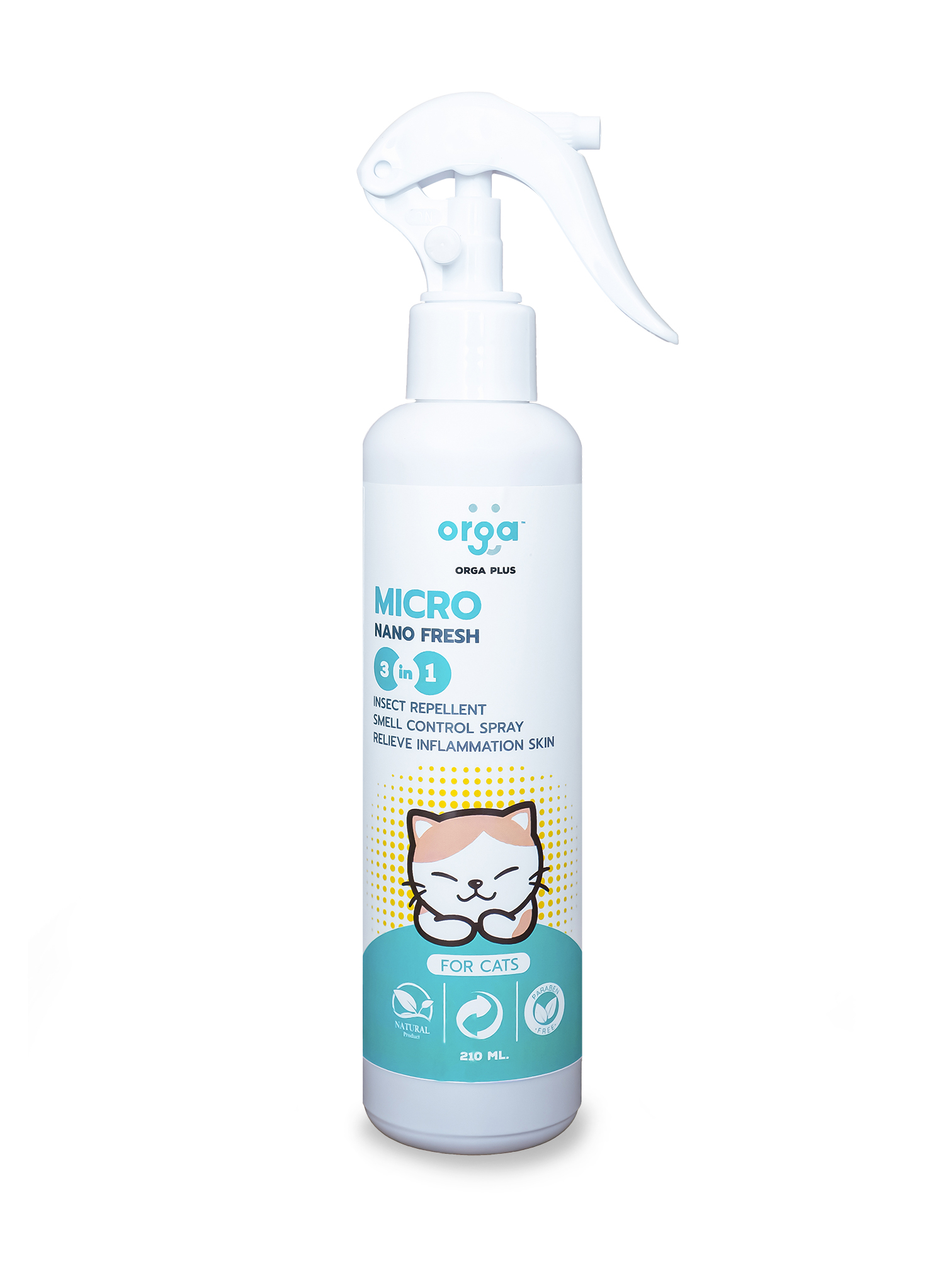 NANO SPRAY 3 IN 1 FOR CAT 210 ml.
