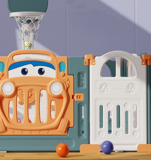 TP12031 คอกรั้วกั้นเด็ก มีประตูเปิดปิด